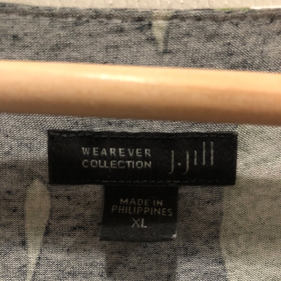 J Jill Floral Wrap Dress - Picture 2 of 3